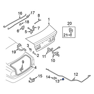 Nissan OE - Front Floor Plug