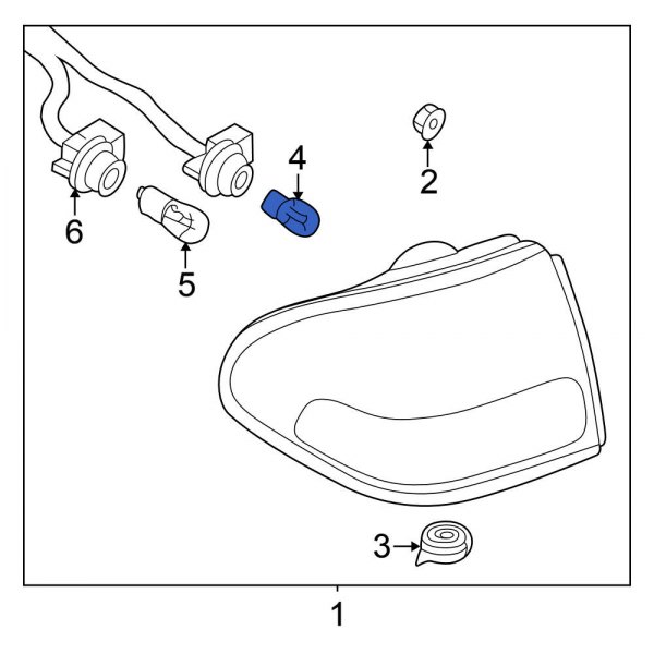 Brake Light Bulb