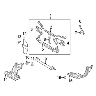 Nissan OE - Radiator Support (SE-R / SE-R Spec V)