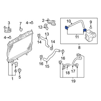 Nissan OE - Radiator Hose Clamp