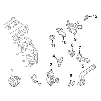 Nissan OE - Cooling - Water Pump (2.5L)