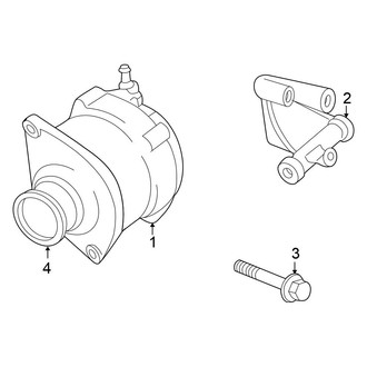 Nissan OE - Electrical - Alternator (2.5L)