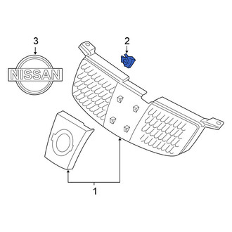 Nissan OE - Grille Retainer