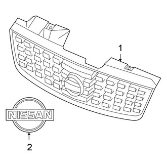 Nissan OE - Grille & Components