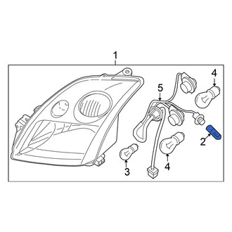 Nissan OE - Parking Light Bulb