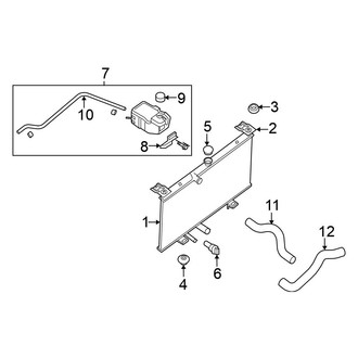 Nissan OE - Cooling - Radiator & Components