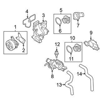 Nissan OE - Cooling - Water Pump