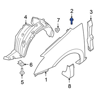 Nissan OE - Fender Liner Screw