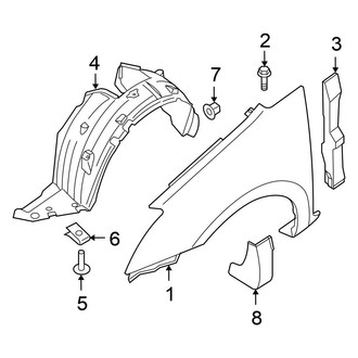 Nissan OE - Fender & Components