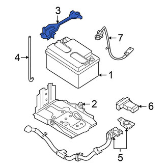 Nissan OE - Battery Hold Down
