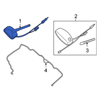 Nissan OE - Radio Antenna Mast