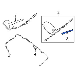 Nissan OE - Radio Antenna Mast