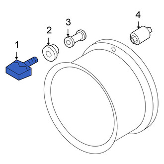 Nissan OE - Tire Pressure Monitoring System (TPMS) Sensor