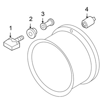 Nissan OE - Electrical - Tire Pressure Monitor Components (Base / S / SE-R / SE-R Spec V / SL / SR)