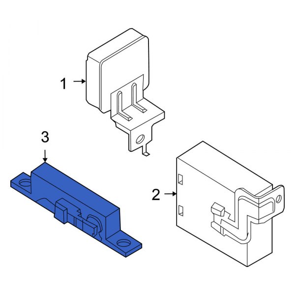 Nissan OE 285E4EG020 Keyless Entry Antenna