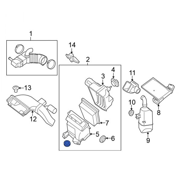 Air Filter and Housing Assembly