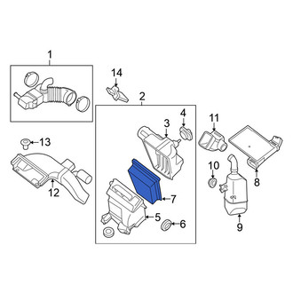 Nissan OE - Engine Air Filter