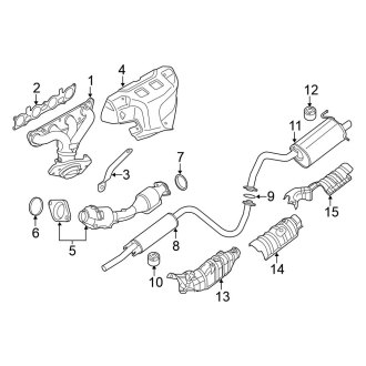 Nissan Oe 20100ze90a Exhaust Muffler