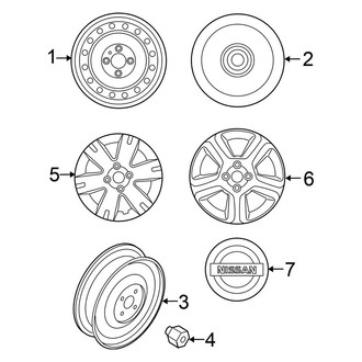 Nissan OE - Wheels
