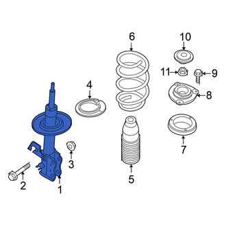Nissan OE - Front Left Suspension Strut