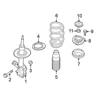 Nissan OE - Front Suspension - Struts & Components