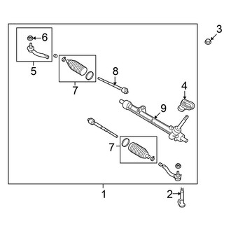 Nissan OE - Steering Gear & Linkage