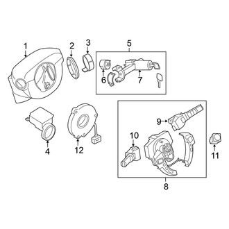 Nissan OE - Steering Column - Shroud, Switches & Levers