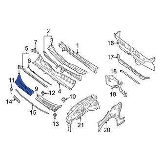 Nissan OE - Right Cowl Cover