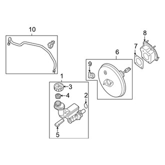 Nissan OE - Cowl - Components on Dash Panel