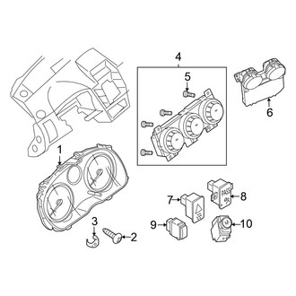 Nissan OE - Instrument Panel - Cluster & Switches