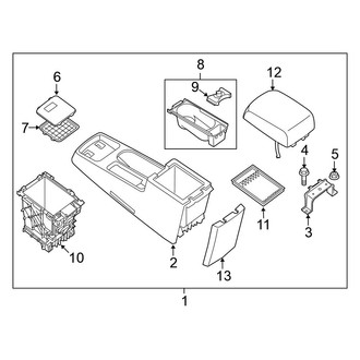 Nissan OE - Center Console