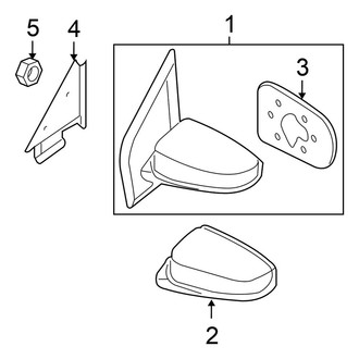 Nissan OE - Front Door - Outside Mirrors
