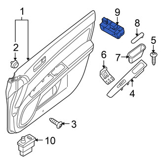 Nissan OE - Front Left Door Window Switch
