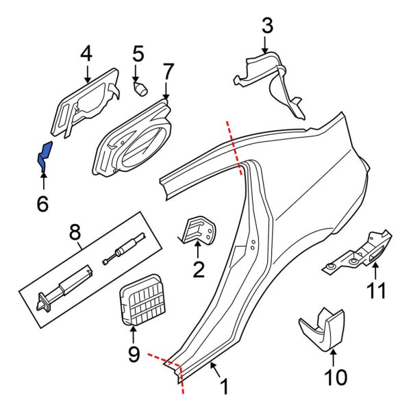 Fuel Door Spring