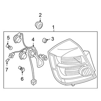 Nissan OE - Rear Lamps - Combination Lamps