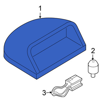 Nissan OE - Rear Center High Mount Stop Light