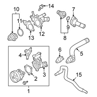 Nissan OE - Cooling - Water Pump