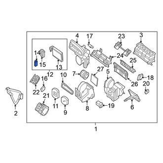 Nissan OE - A/C Expansion Valve