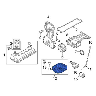 Nissan OE - Lower Engine Oil Pan