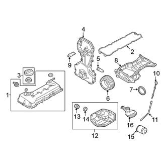 Nissan OE - Engine / Transaxle - Engine Parts (2.5L)