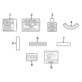 Nissan OE - Information Labels - Labels