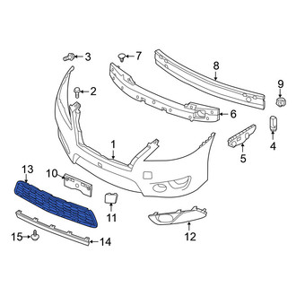 Nissan OE - Front Lower Grille