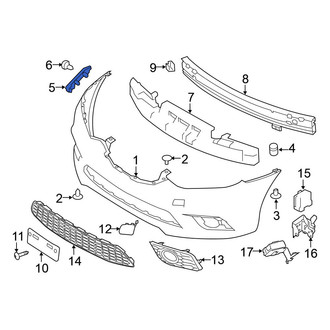 Nissan OE - Front Right Bumper Cover Bracket