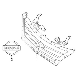 Nissan OE - Grille & Components