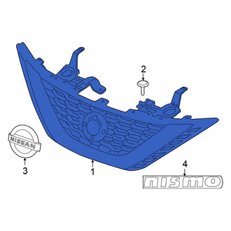 Nissan OE - Front Upper Grille