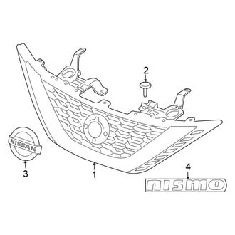 Nissan OE - Grille & Components