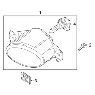 Nissan OE - Front Lamps - Fog Lamps
