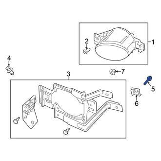 Nissan OE - Engine Cooling Fan Shroud Screw