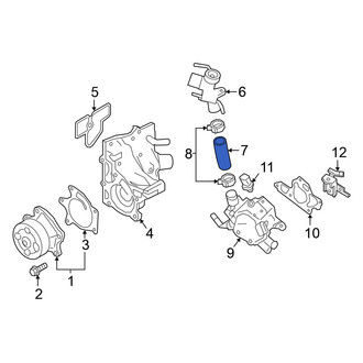 Nissan OE - Lower Radiator Coolant Hose
