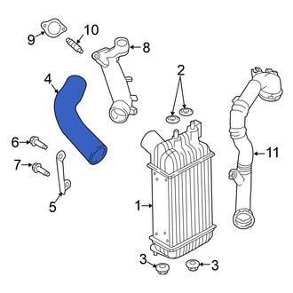 Nissan OE - Intercooler Pipe